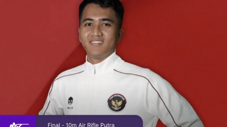 Debut Asian Games 2026, Kanurian Al Ghozi Tembus Final 10m Air Rifle