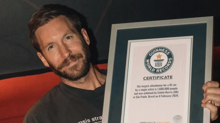 Calvin Harris Cetak Rekor Guinness Usai Tampil di Hadapan 1,6 Juta Penonton
