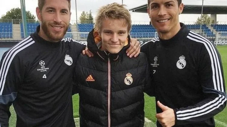 Ødegaard Sebut Ronaldo sebagai Panutan dalam Segala Hal