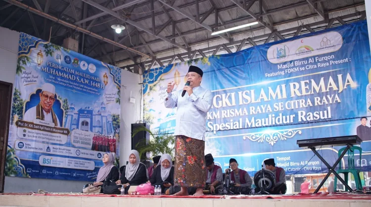 Kemensos Cetak Pemuda Islam Tangerang Berkarakter Kuat