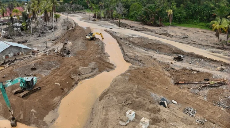 Kementerian PU Percepat Normalisasi Sungai Pascabanjir Tapanuli Tengah