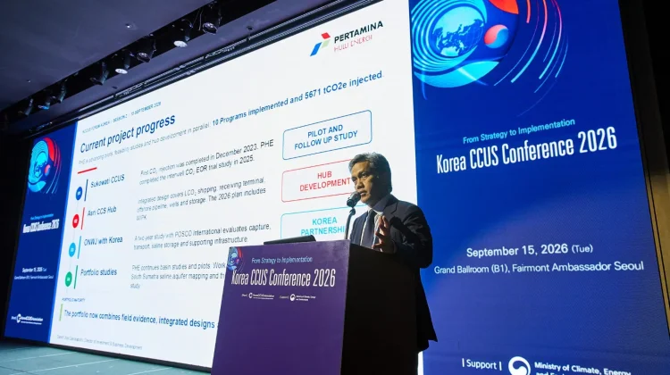 PHE Dorong Asri Basin Sebagai Hub Penyimpanan Karbon di Forum KCCUS Korea