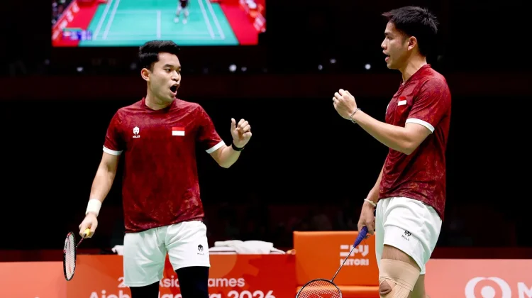 Ganda Putra Leo/Daniel Persembahkan Emas Ketiga untuk Indonesia di Asian Games
