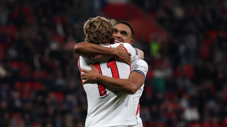 Inggris Kalahkan Republik Ceko 2-0 di Nations League