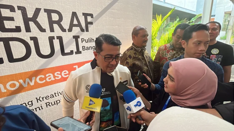 'Ekraf Peduli' Dorong Pemulihan Anak Korban Bencana lewat Seni