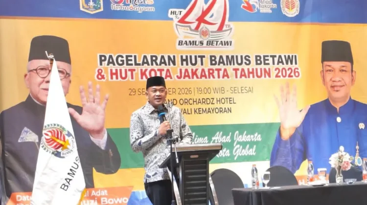 44 Tahun Bamus Betawi, Ketum Riano Tekankan Kekompakan Menatap Jakarta 500 Tahun