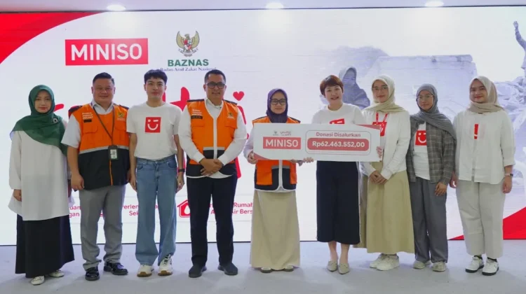 Melalui BAZNAS, MINISO Salurkan Bantuan untuk Warga Terdampak Gempa NTT