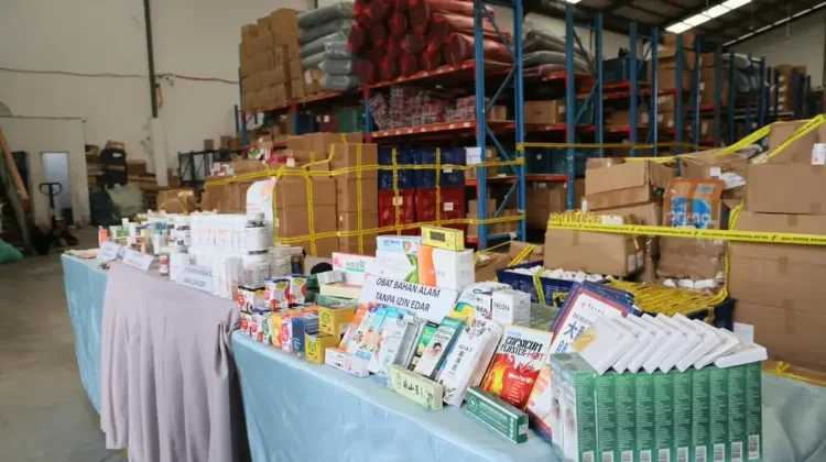 BPOM Sita 459.000 Produk Ilegal Bernilai Rp25 Miliar