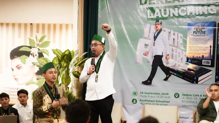 Luncurkan Buku, Rifyan Ridwan Saleh Deklarasi Maju Caketum PB HMI