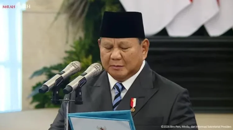 Presiden Prabowo Reshuflle Kabinet Merah Putih, Ini Daftarnya