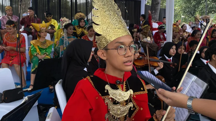 Tiga Pekan Berlatih, Biola Siswa Cibinong Menggema di Lubang Buaya