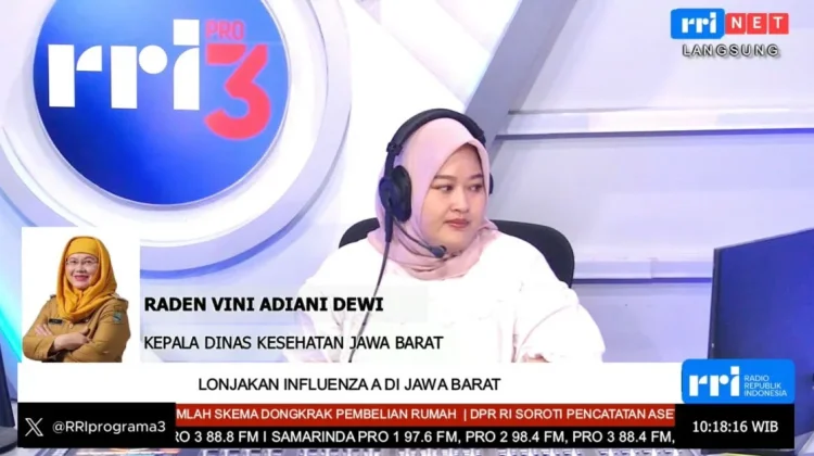 Influenza Tipe A Mudah Menular dalam Keluarga, Ini Imbauan Dinkes Jawa Barat