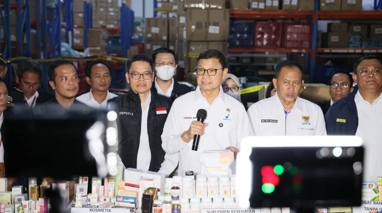 BPOM Temukan 287 Item Produk Impor Ilegal Senilai Lebih dari Rp25 Miliar