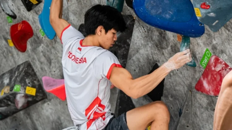 Tembus Final, Srondeng Bidik Podium Lead Panjat Tebing Asian Games 2026