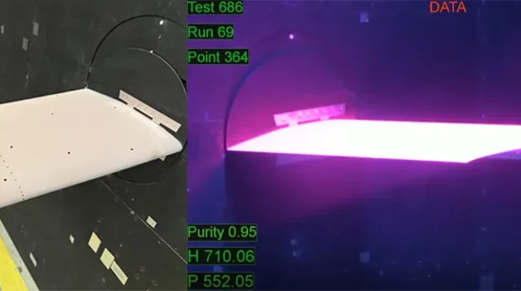 NASA Uji Cat Khusus untuk Petakan Aliran Udara pada Model Sayap Pesawat
