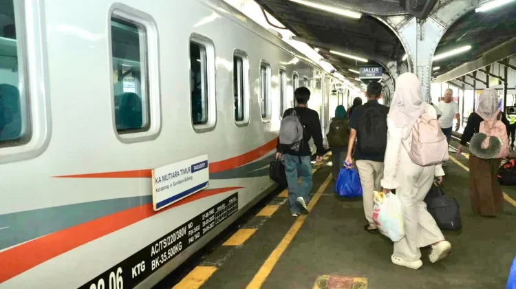 KA Mutiara Timur Layani 304.522 Pelanggan hingga September 2026