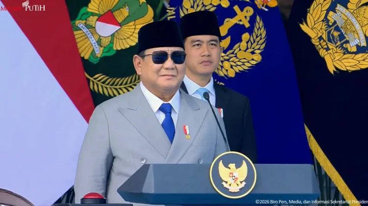 Presiden Prabowo Pimpin Upacara HUT Ke-81 TNI