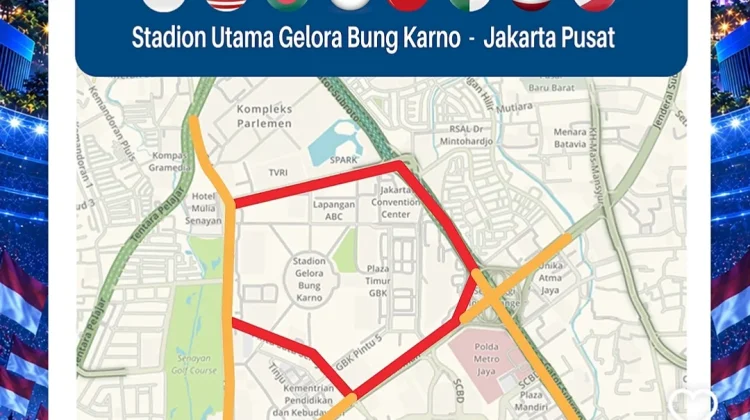 Polisi Imbau Warga Hindari Kawasan GBK jelang Final Indonesia vs Thailand