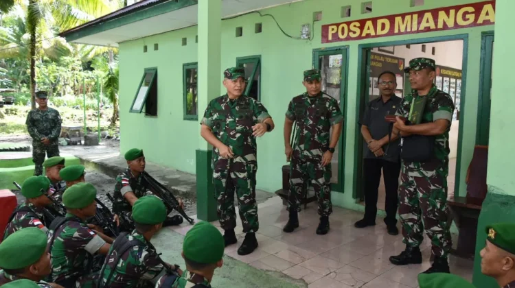 TNI Perkuat Pengamanan Miangas sebagai Pulau Kecil Terluar Indonesia