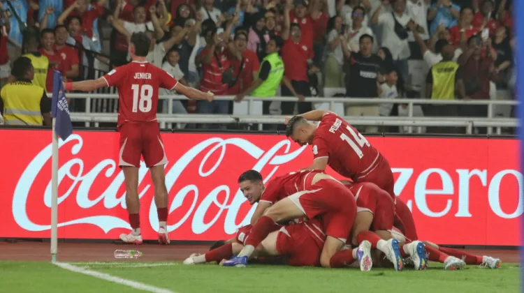 Elkan Baggot Bobol Gawang Thailand di Menit Akhir