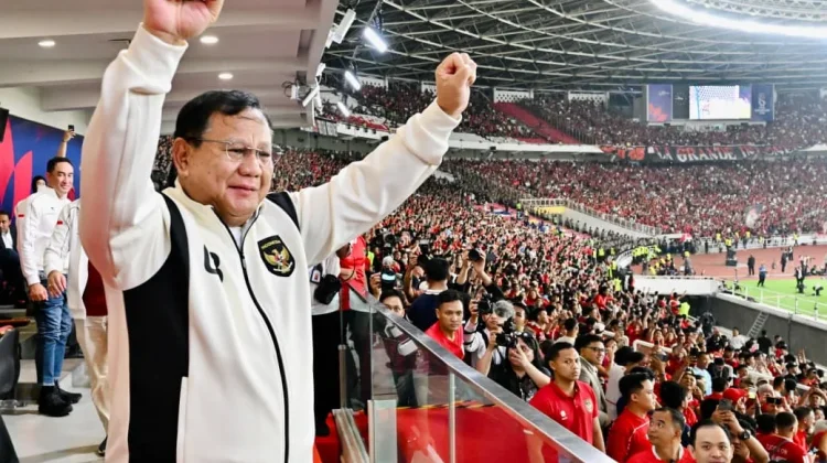 Presiden Prabowo Apresiasi Perjuangan Timnas Indonesia Juara FIFA ASEAN Cup 2026