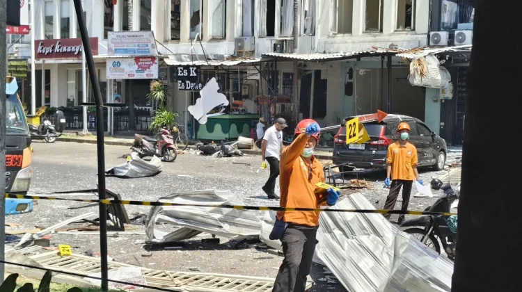 Saksi Ungkap Detik-detik Ledakan Ruko San Antonio