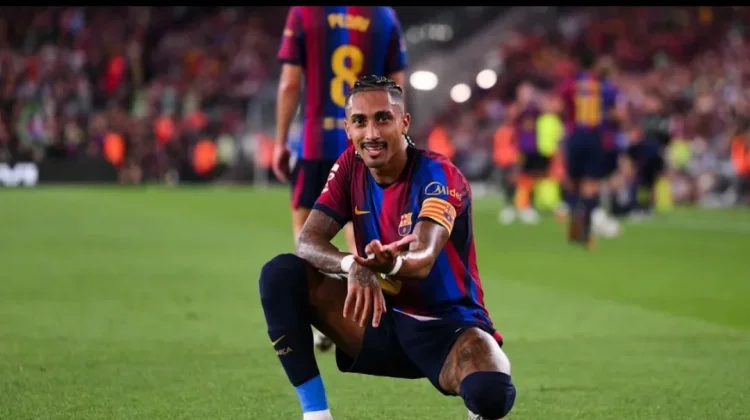 Raphinha Perpanjang Kontrak Bersama Barcelona hingga 2030