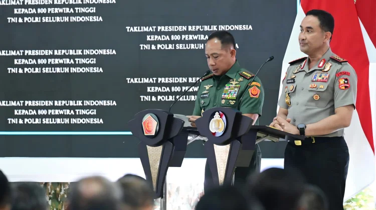 Taklimat Presiden,TNI-Polri: Pedoman Penting Kawal Arah dan Kebijakan Pemerintah