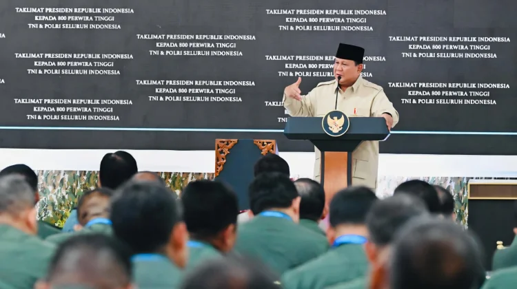 Sampaikan Taklimat ke TNI-Polri, Presiden Prabowo Berikan Gambaran Kondisi Bangsa
