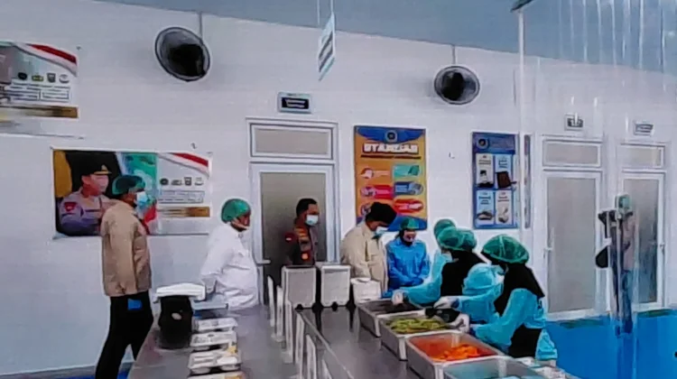 Presiden Kagumi Kualitas Dapur MBG Polri