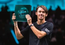 Taklukkan Auger-Aliassime, De Minaur Amankan Gelar Rotterdam Open