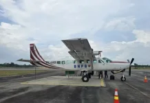 BPBD Riau Terima Bantuan Pesawat dari BNPB, untuk Modifikasi Cuaca