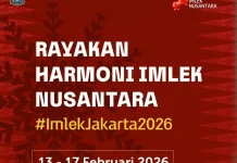 Pemprov Jakarta Gelar Rangkaian Acara ‘Harmoni Imlek Nusantara 2026’
