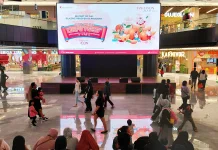 Suasana Perayaan Imlek di Pakuwon Mall Bekasi