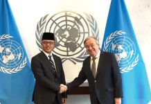 Menlu RI dan Sekjen PBB Bertemu, Bahas Kemerdekaan Palestina
