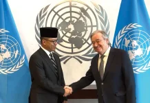 Bertemu Sekjen PBB, Menlu Tegaskan Peran Indonesia di BoP