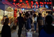 Perayaan Imlek di Taiwan Berlangsung Meriah