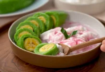 Resep Es Pisang Ijo, Sajian Manis untuk Berbuka