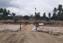 Jembatan Darurat Gampong Salah Sirong Rusak, PU Segera Bangun Jembatan Armco