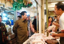 Harga Daging Sesuai HAP, Pasokan Aman di Pasar Gembrong