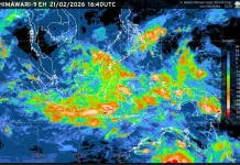 Prakiraan Cuaca Ibu  Kota Provinsi se-Indonesia, 21 Februari