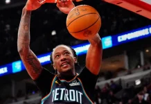 Pistons Taklukkan Bulls 126-110 di United Center