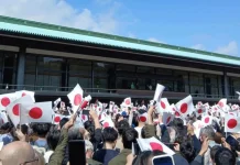 Ribuan Warga Rayakan Ultah Ke-66 Naruhito di Istana Kekaisaran Tokyo