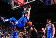 Thunder Tundukkan Cavaliers 121-113 di Paycom Center