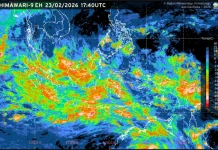 Prakiraan Cuaca Ibu  Kota Provinsi se-Indonesia, 24 Februari
