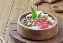 Wedang Angsle Khas Malang, Minuman Hangat Kaya Isian