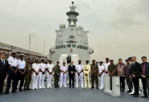 Dibeli dari Italia, KRI Prabu Siliwangi 321 Tiba di Nigeria