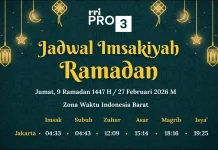 Simak Jadwal Imsak DKI Jakarta 27 Februari 2026
