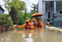 BPBD Makassar Catat 878 Warga Masih Mengungsi akibat Banjir