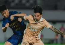 Persita Kalah Tipis dari Dewa United di Indomilk Arena
